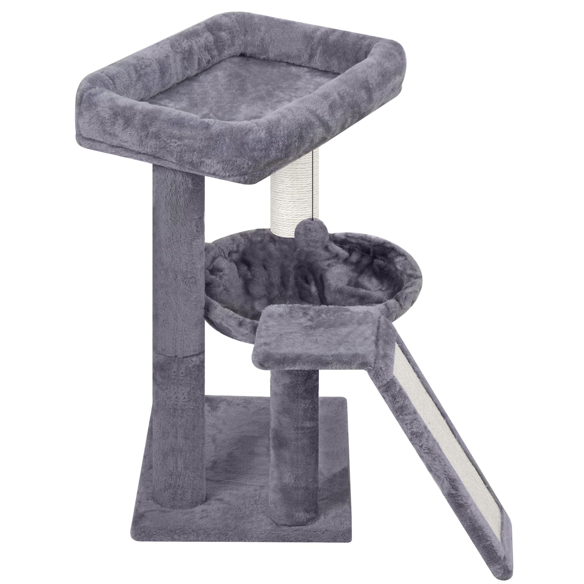 YOUPETSER cat tree compact design fits small rooms