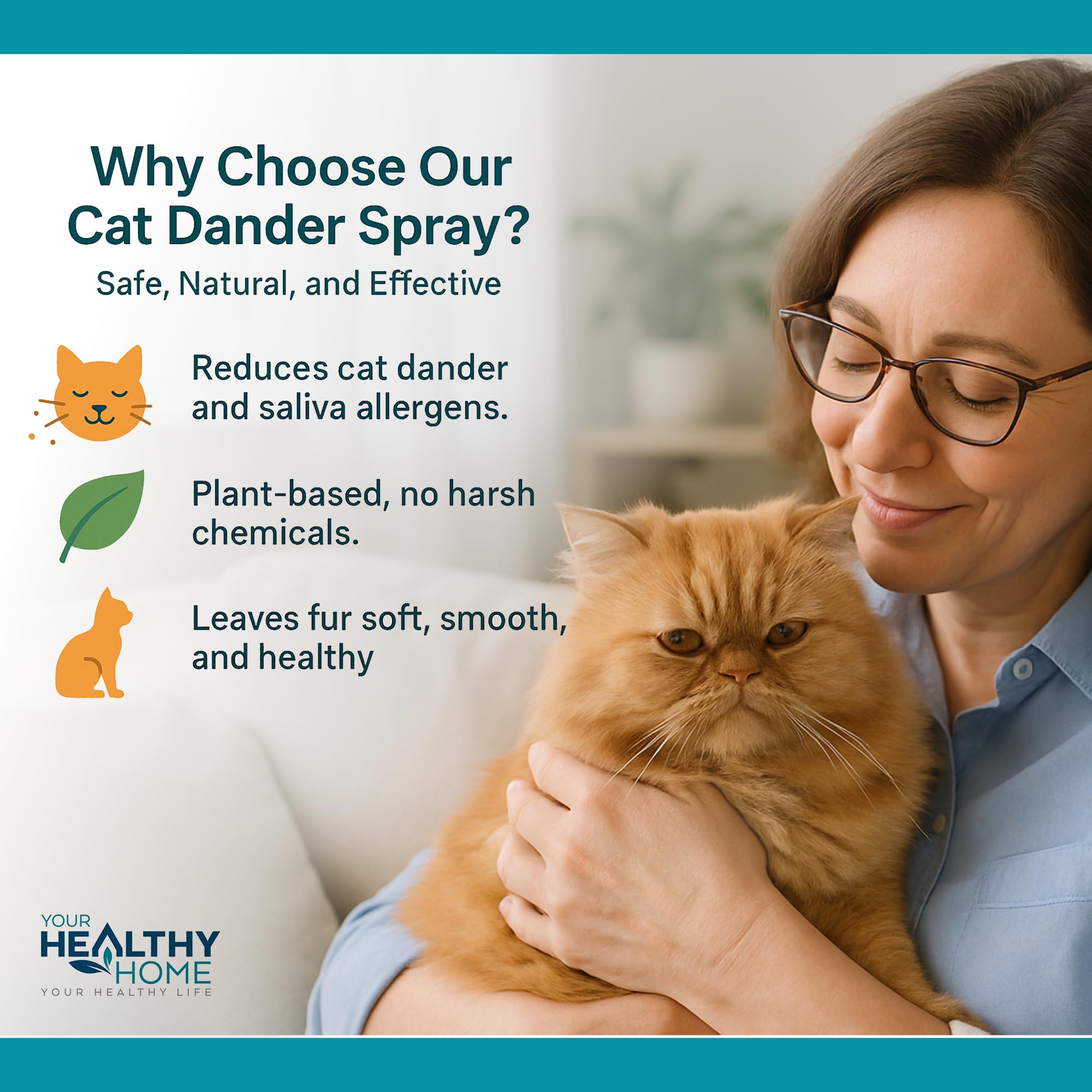 YourHealthyHome Dander Remover packaging for simple storage and quick use