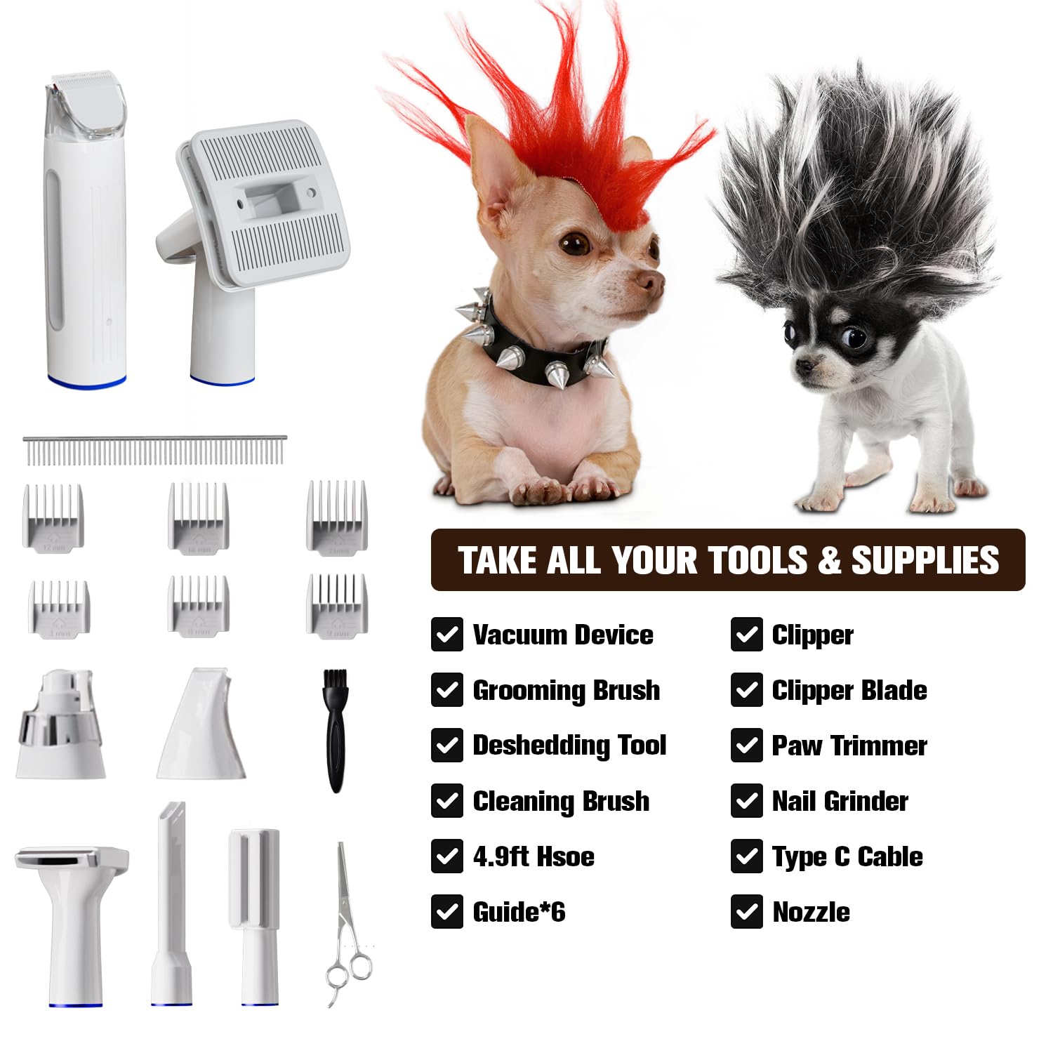 YOWMOFT low-noise operation supports calm grooming sessions.