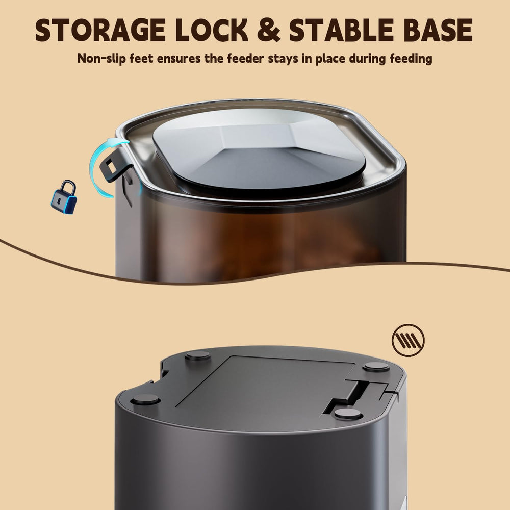 YOWMOFT non-slip base and easy-clean surfaces for mess-free feeding.