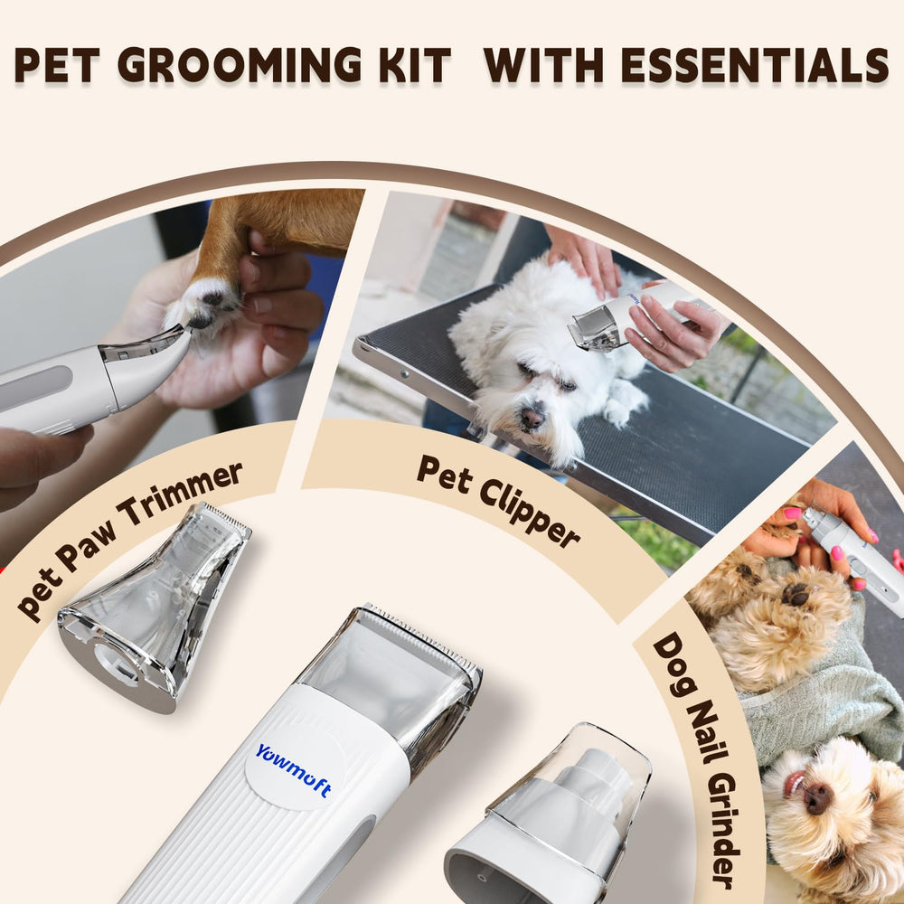 YOWMOFT paw trimmer and nail grinder for safe at-home care.