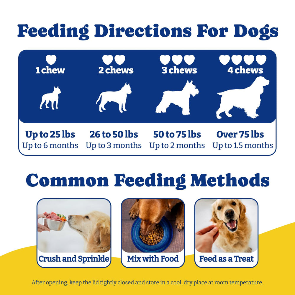 YoYoBay dog probiotics support coat health and comfort.