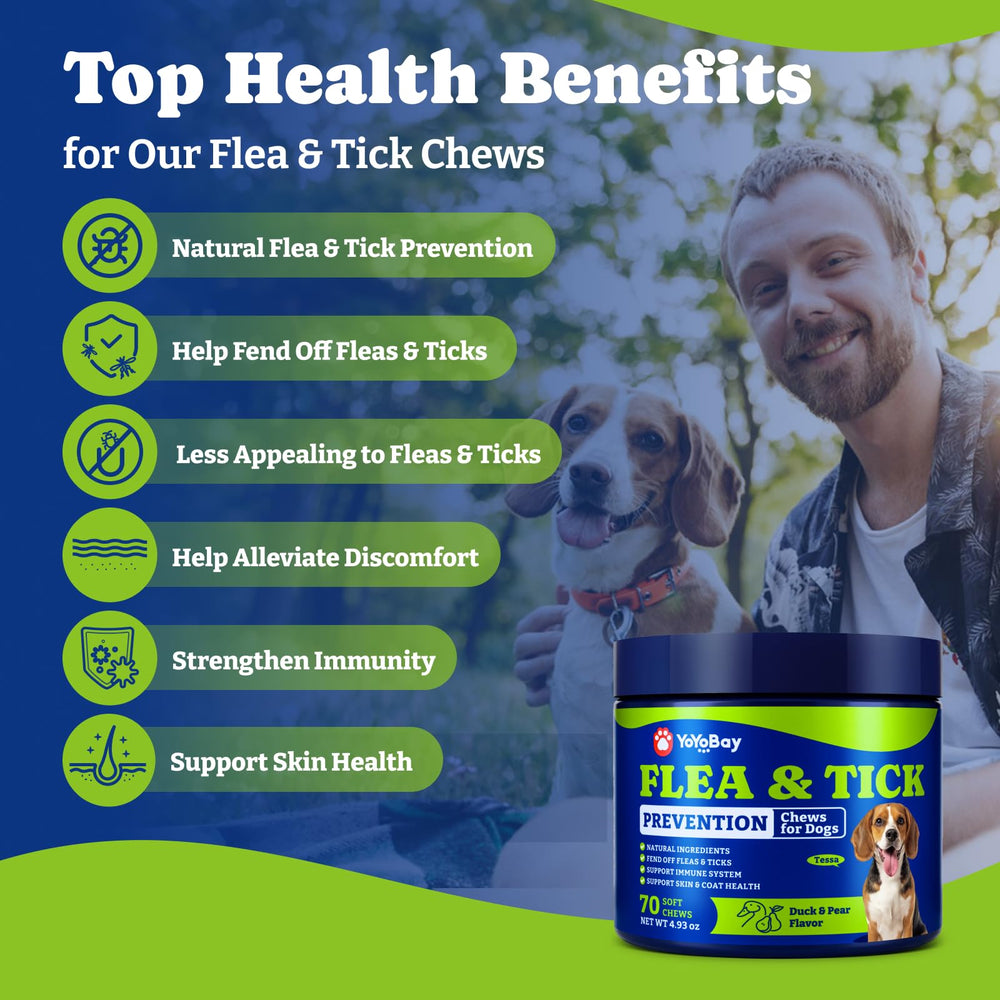 YoYoBay natural ingredients chews offer a safe all-natural dog supplement.