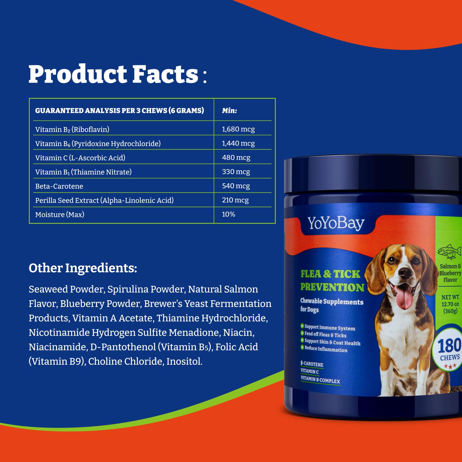 YoYoBay packaging front demonstrates natural ingredients free from artificial additives.