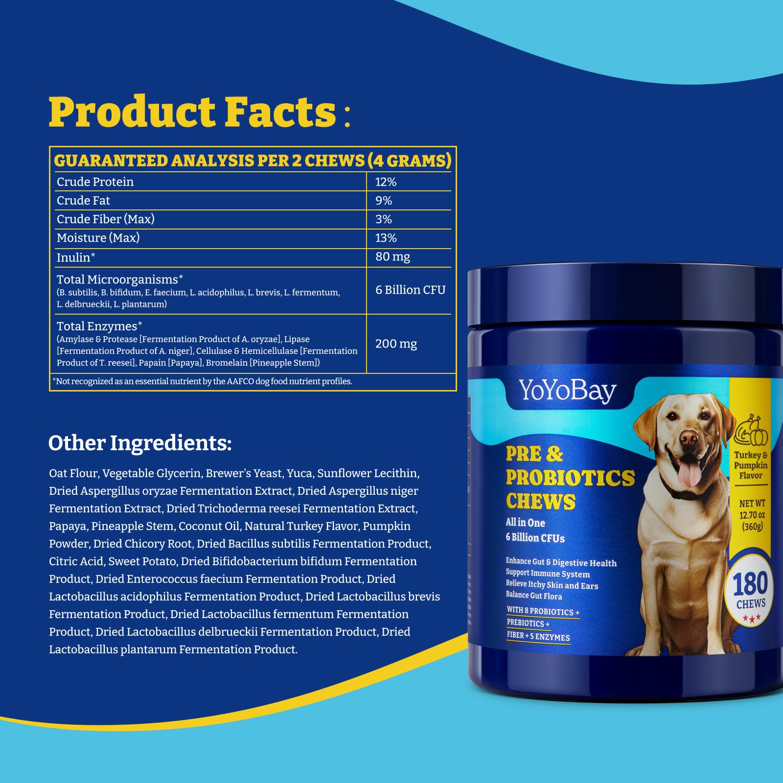 Happy dog enjoying YoYoBay chew demonstrates positive daily wellness ritual