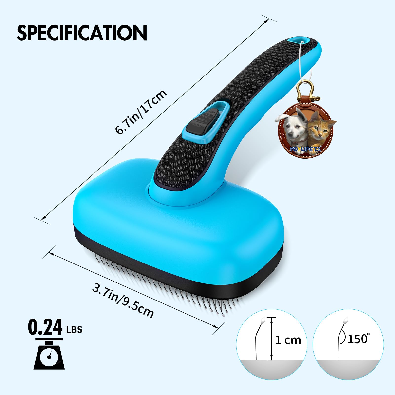 YOYUPETA Professional 3-in-1 grooming results in minutes with this kit
