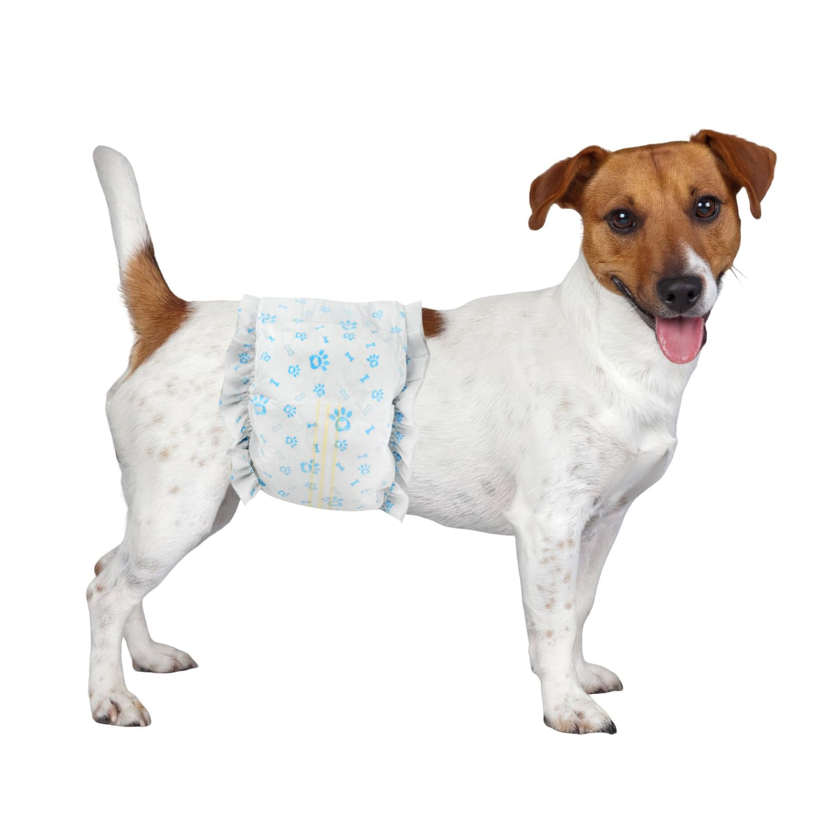 Ypfyed disposable dog diapers male bulk pack front view for long-lasting pet care and savings