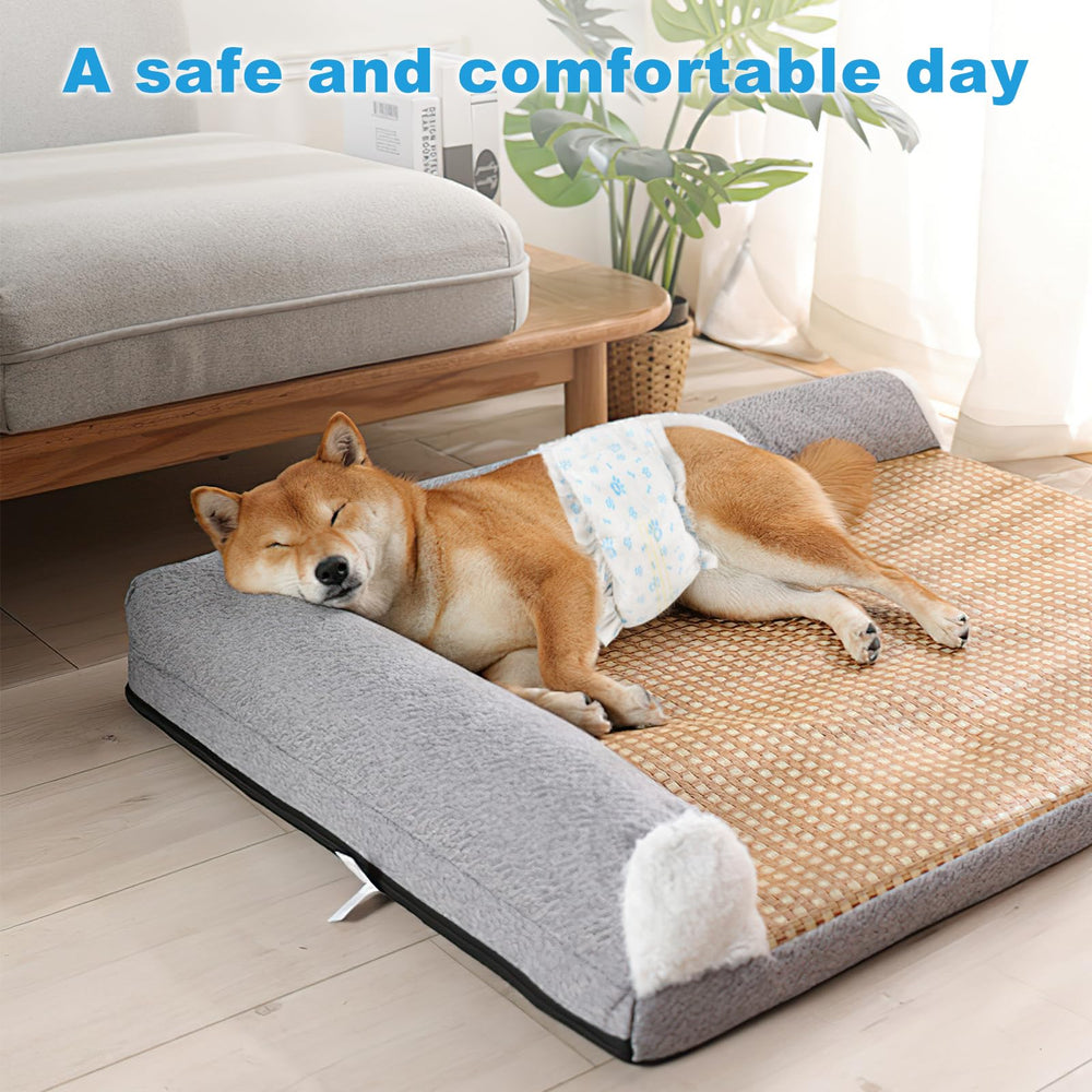 Ypfyed disposable dog diapers male training-use image highlighting house training and travel compatibility