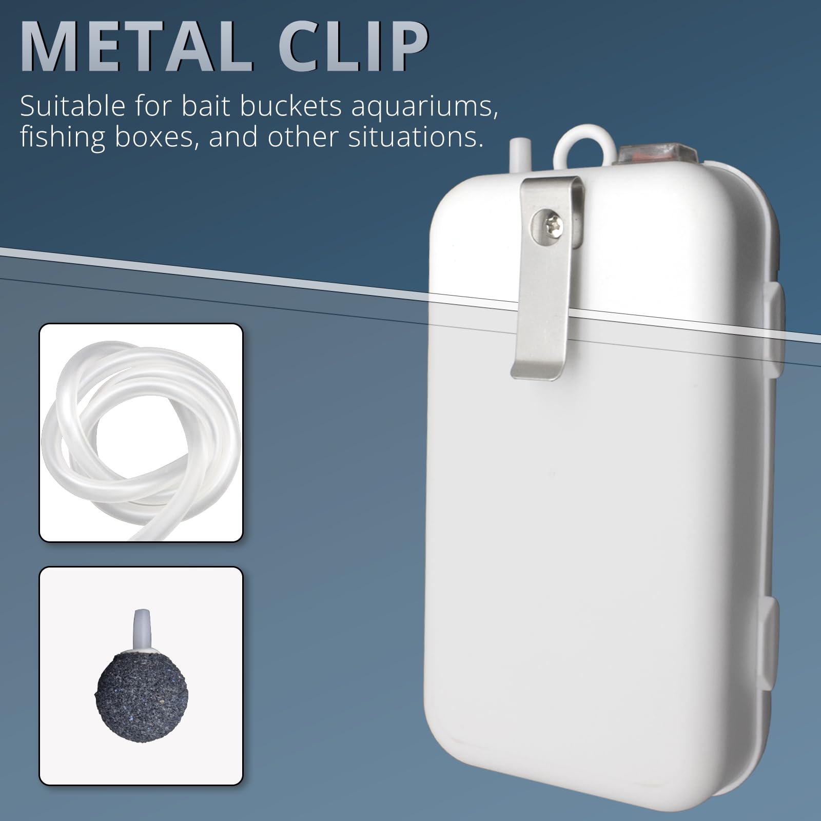 YQMIGU quiet operation air pump minimizes noise for peaceful tanks.