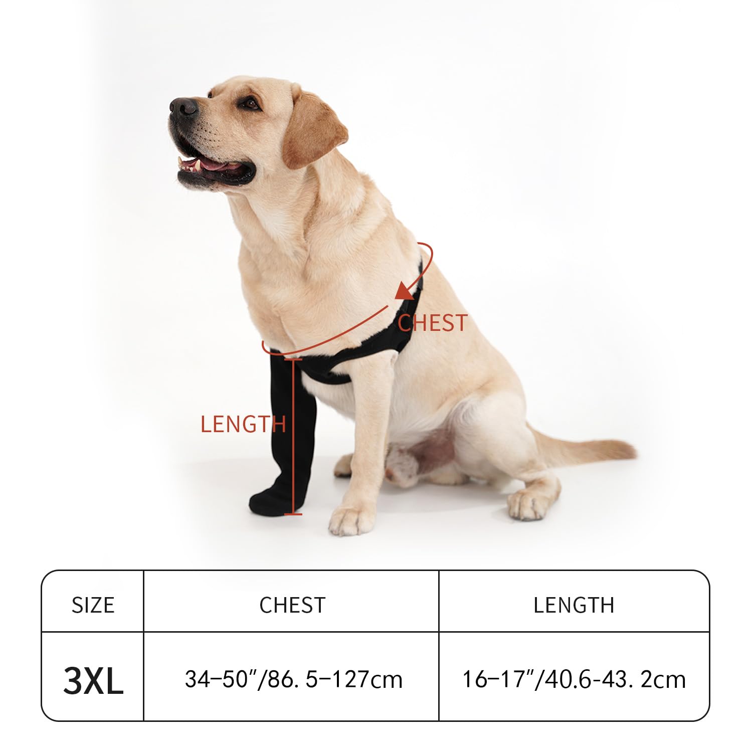 Yrenoer dog recovery socks durability close-up of 2.5 mm material