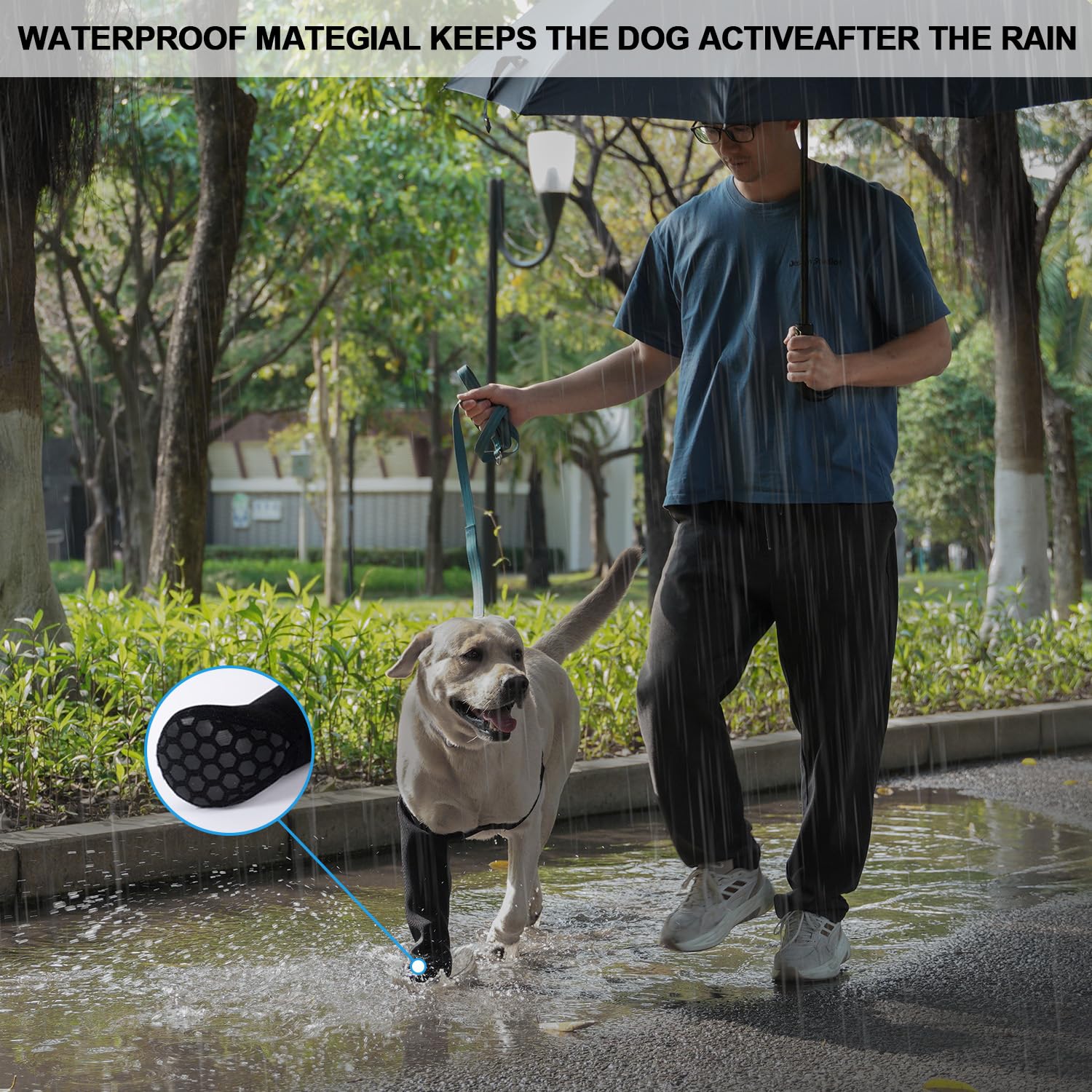 yrenoer dog recovery socks non-slip sole support confident traction during gentle activities.