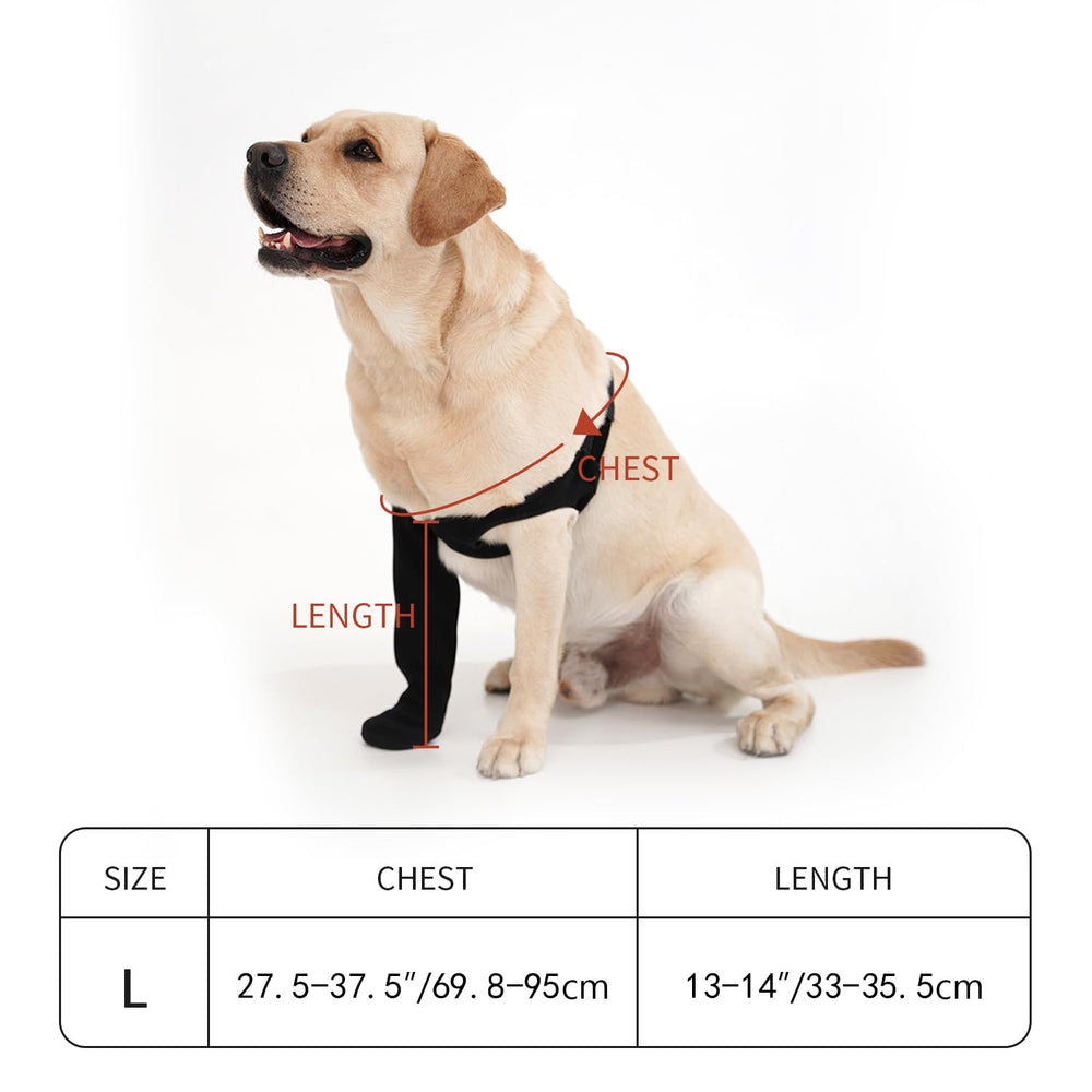 yrenoer dog recovery socks secure-fit-technology keeps the sleeve in place during daily activities.