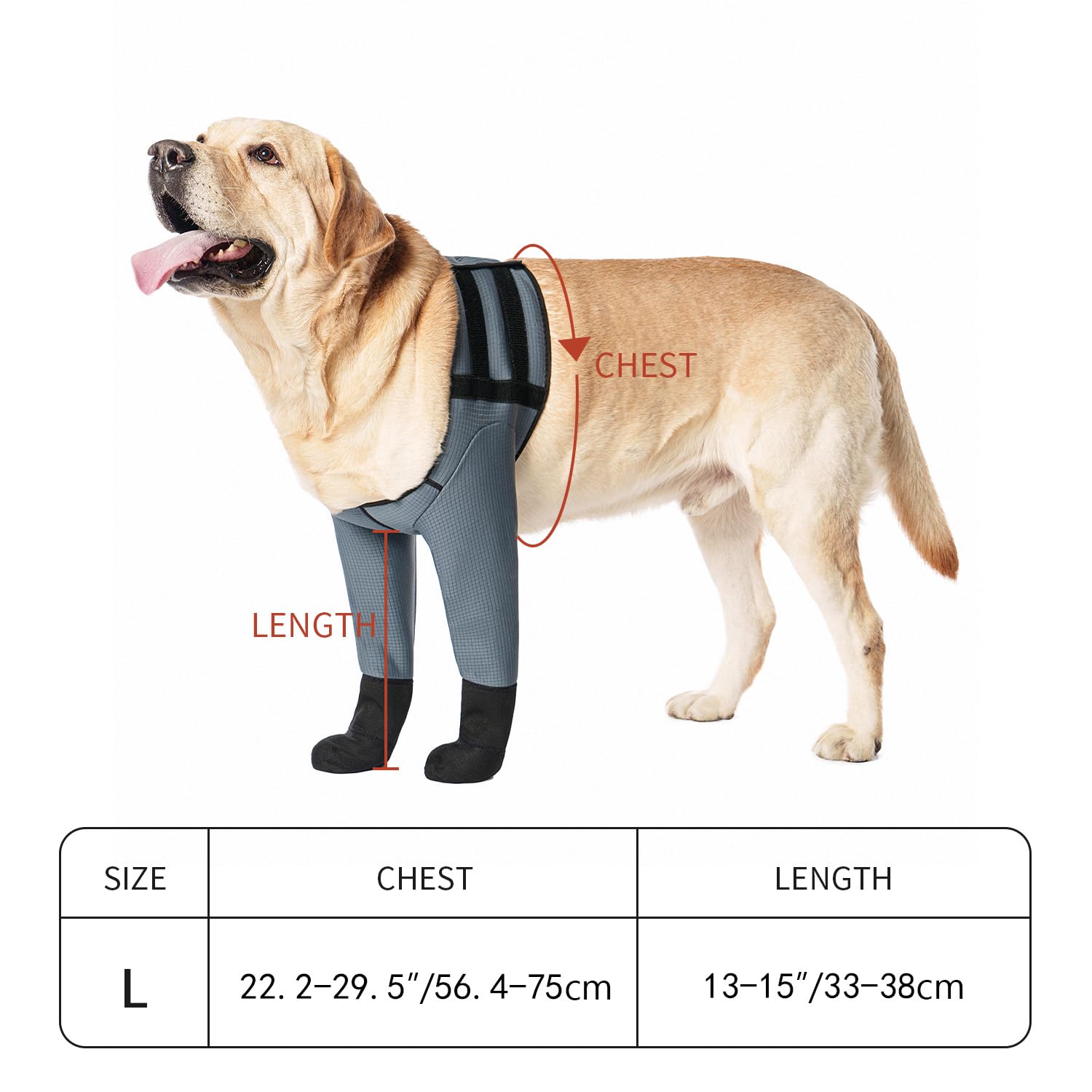 yrenoer dog socks 2.5mm neoprene durability and flexibility