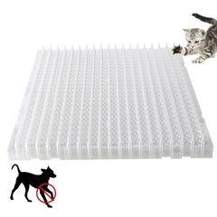 Ysglory cat spike mat kit laid flat to deter cats from furniture