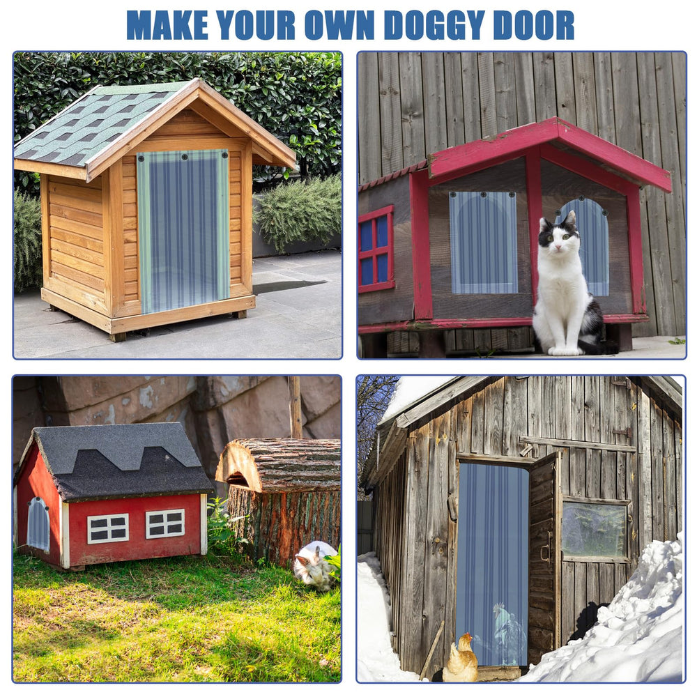 Ysglory dog door flap weather-resistant design shields from elements