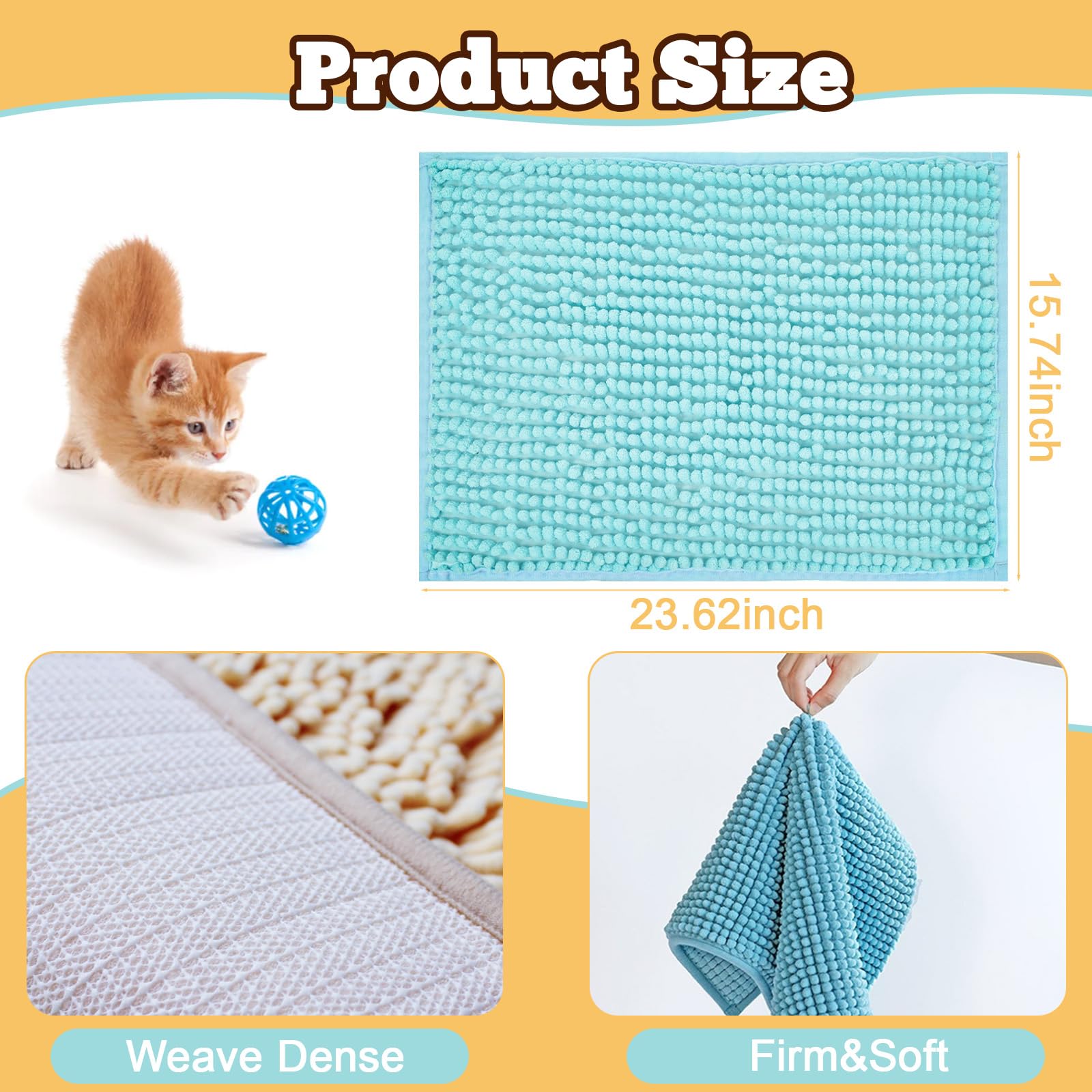 Ysglory washable fleece bedding liner highlights easy cleaning and reuse between cages.