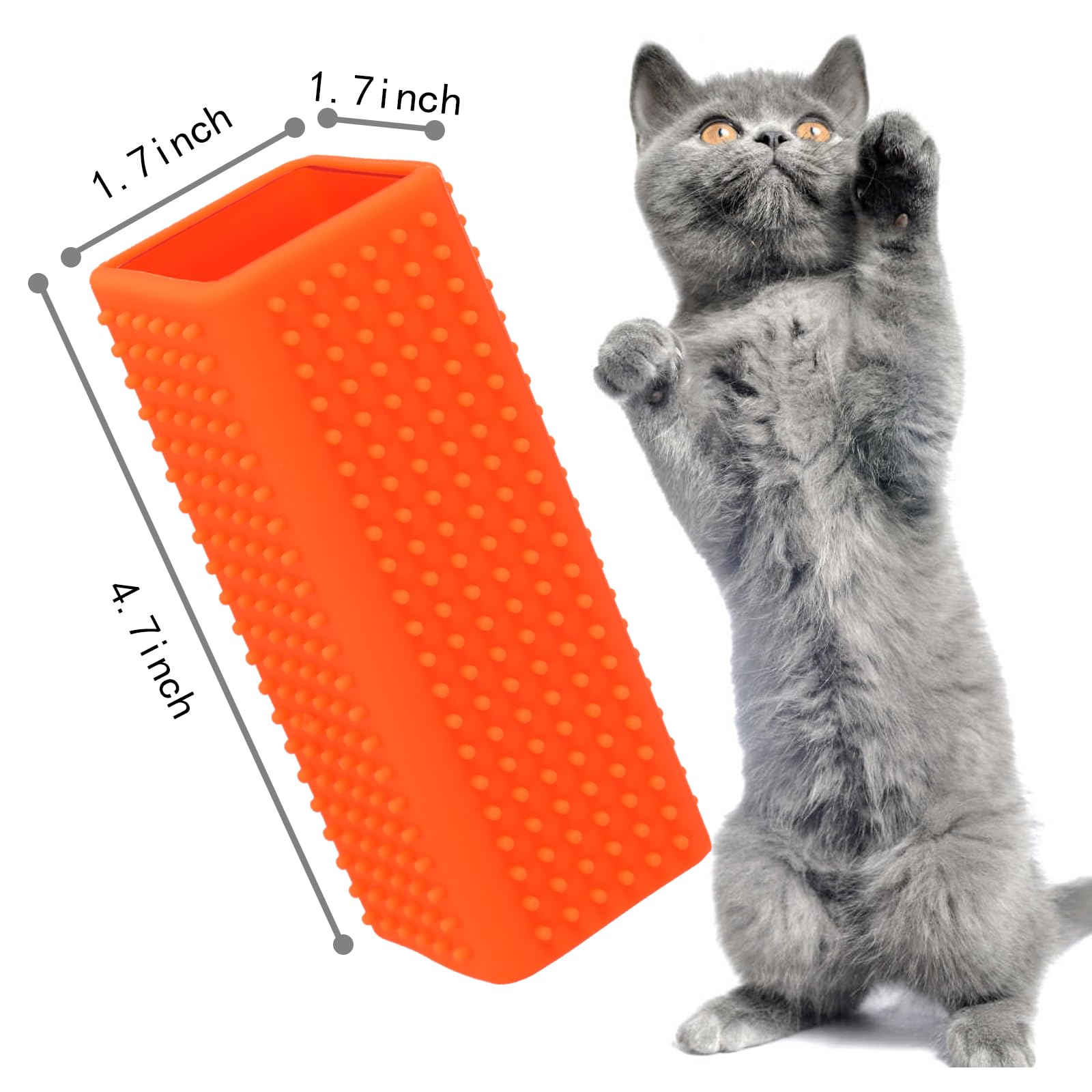 Ysofun pet hair remover shows durable-silicone construction for long-lasting use.