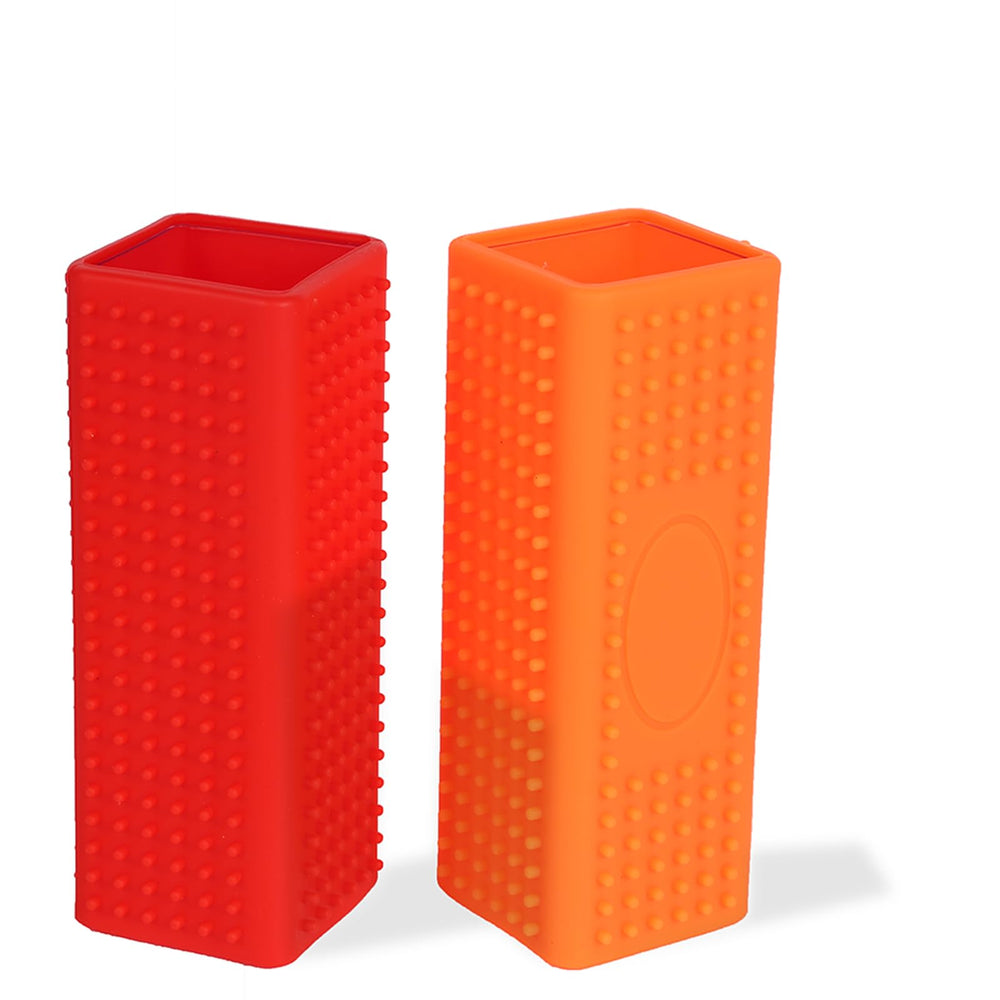 Ysofun pet hair remover orange compact tool for quick car interior cleaning