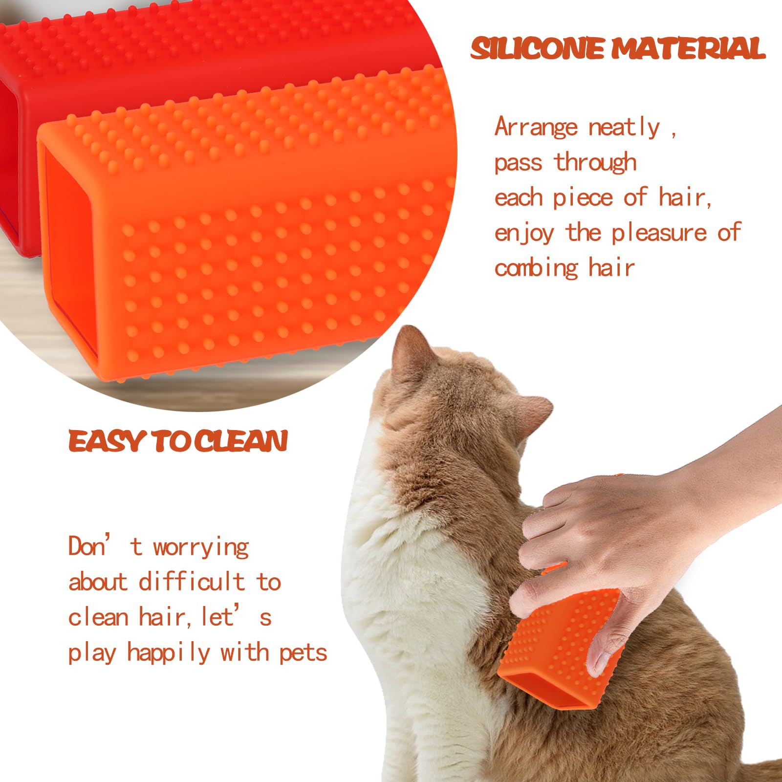 Ysofun sofa pet hair remover gliding over upholstery for hair lifting