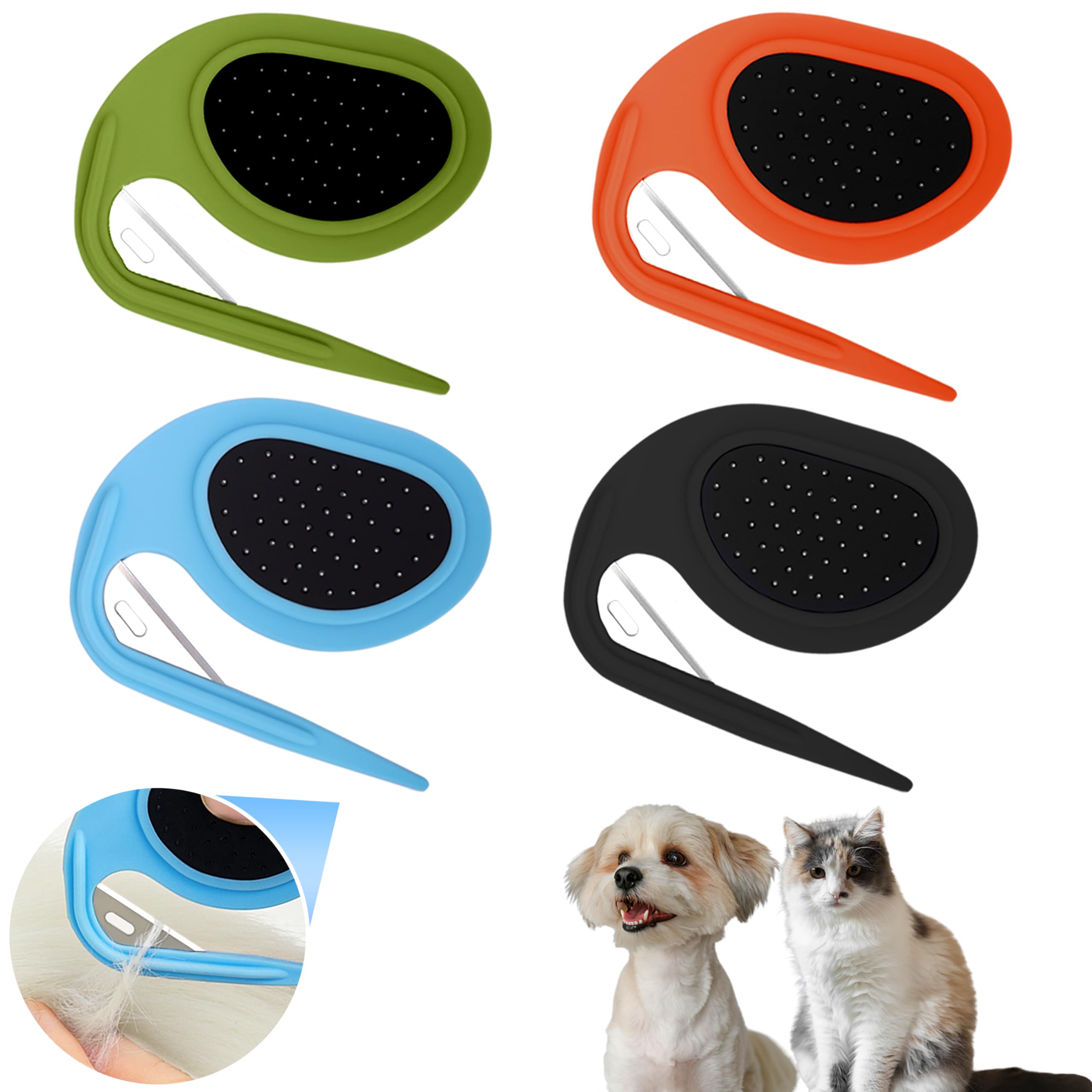 YTaraHub knotting comb set packaging for home grooming