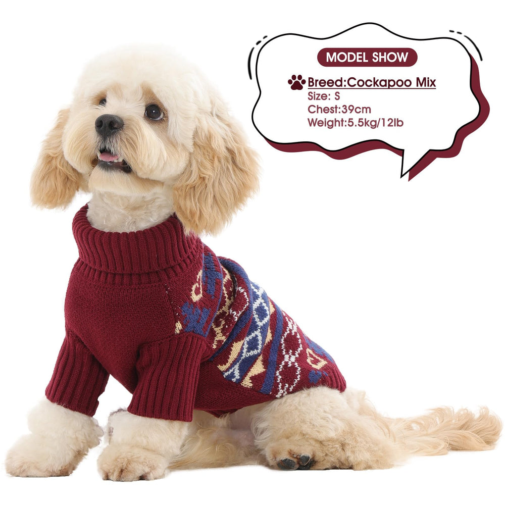 Yternal Christmas dog sweater gift-idea ideal for pet lovers.