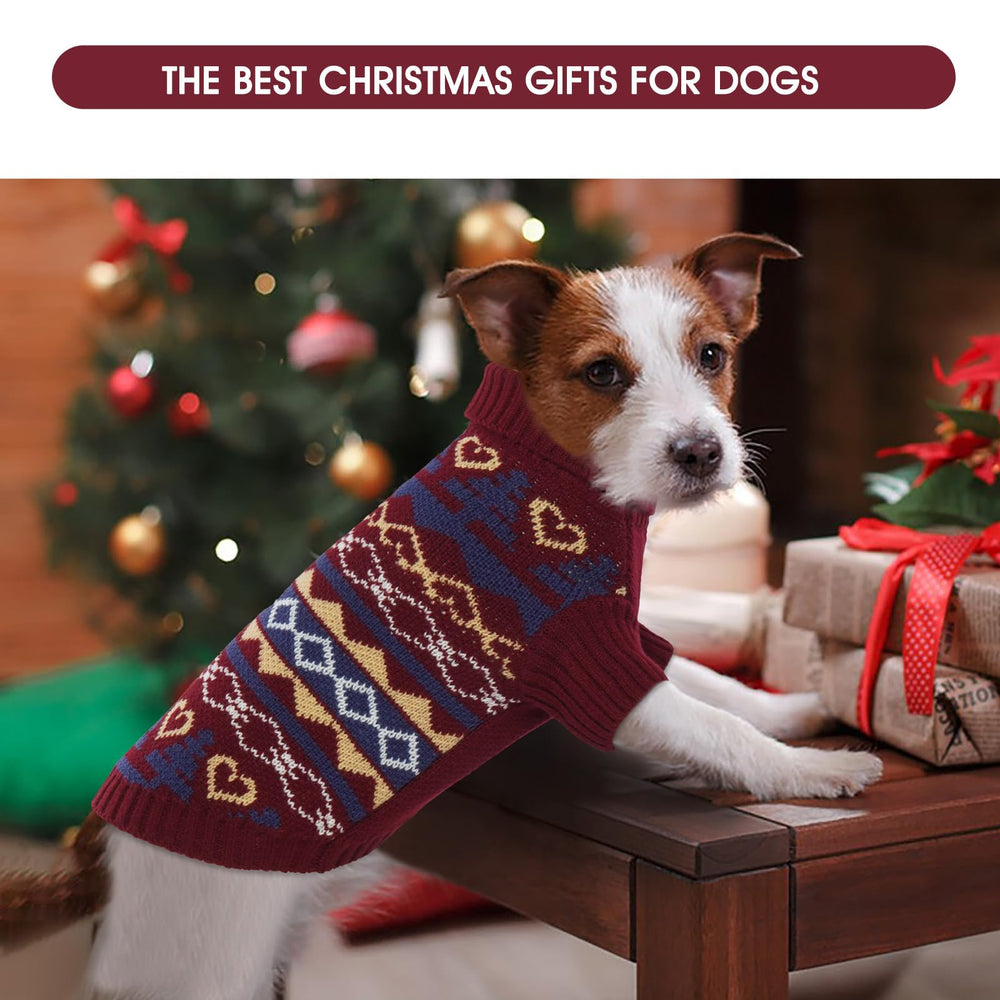 Yternal dog sweater machine-washable for easy cleaning after adventures.