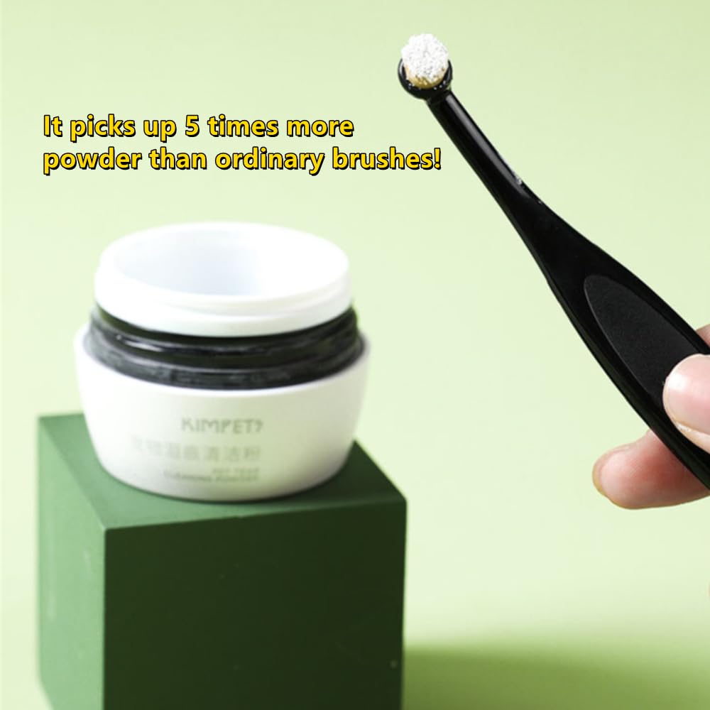 YTRUOYI tear removal brush static-free bristles stay hygienic during cleaning.