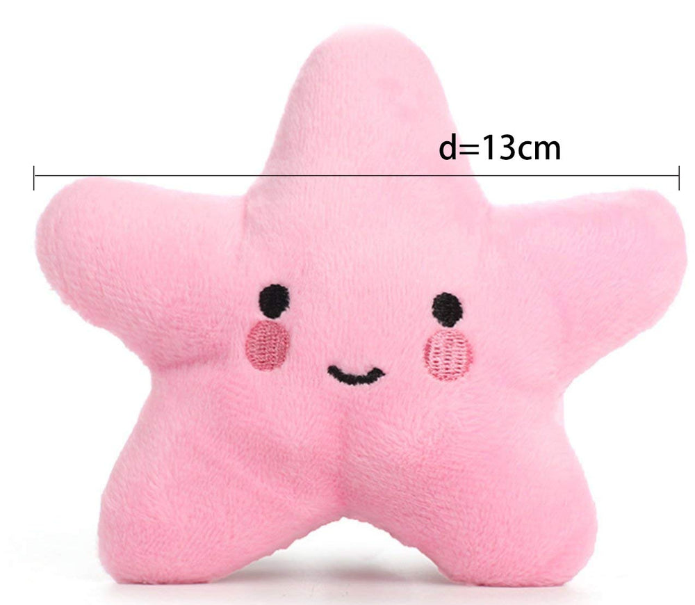 Ytuomzi Star plush yellow version ideal for lively fetch and tug games.