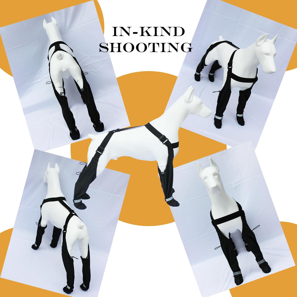 yucca dog suspender booties machine washable easy cleanup after muddy walks
