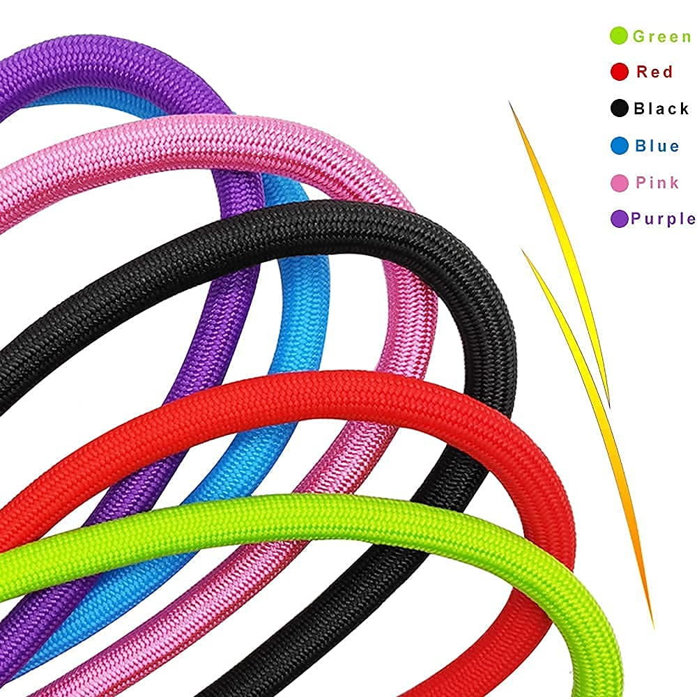 YUCFOREN red color tie-out leash for high-visibility training.