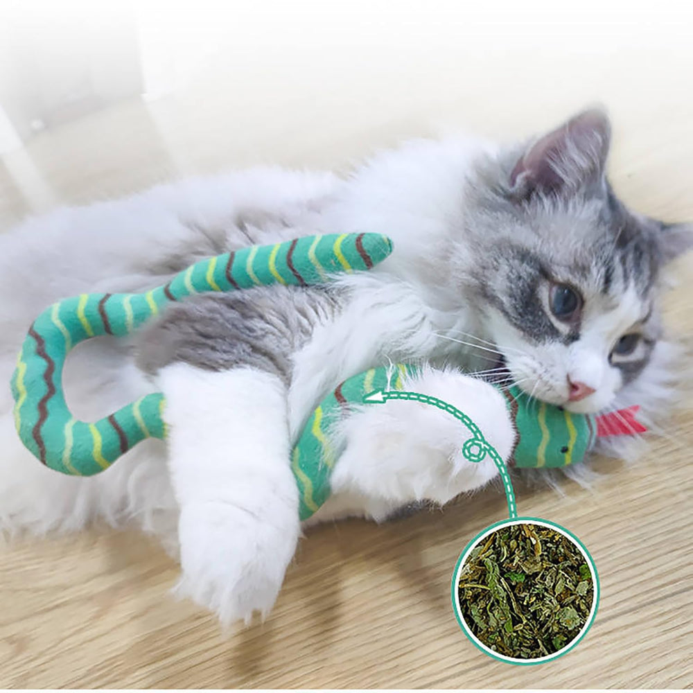 YUDANSI catnip snake toy gift-pack ideal for cat lovers