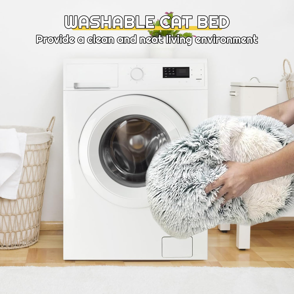 YUDANSI machine-washable fabric allows gentle cleaning to maintain fluff.