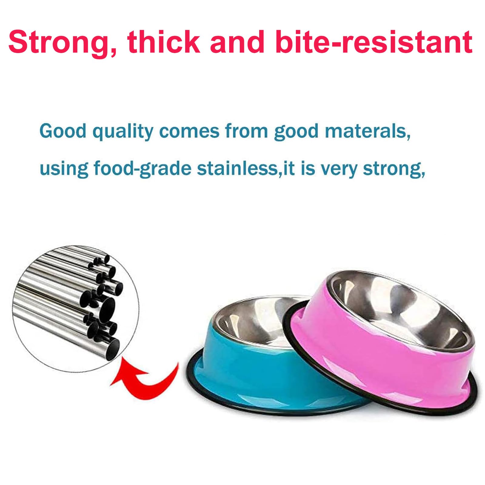 YUDANSI wide shallow design aids whisker relief during meals.