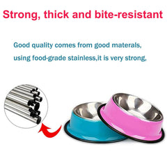 YUDANSI wide shallow design aids whisker relief during meals.