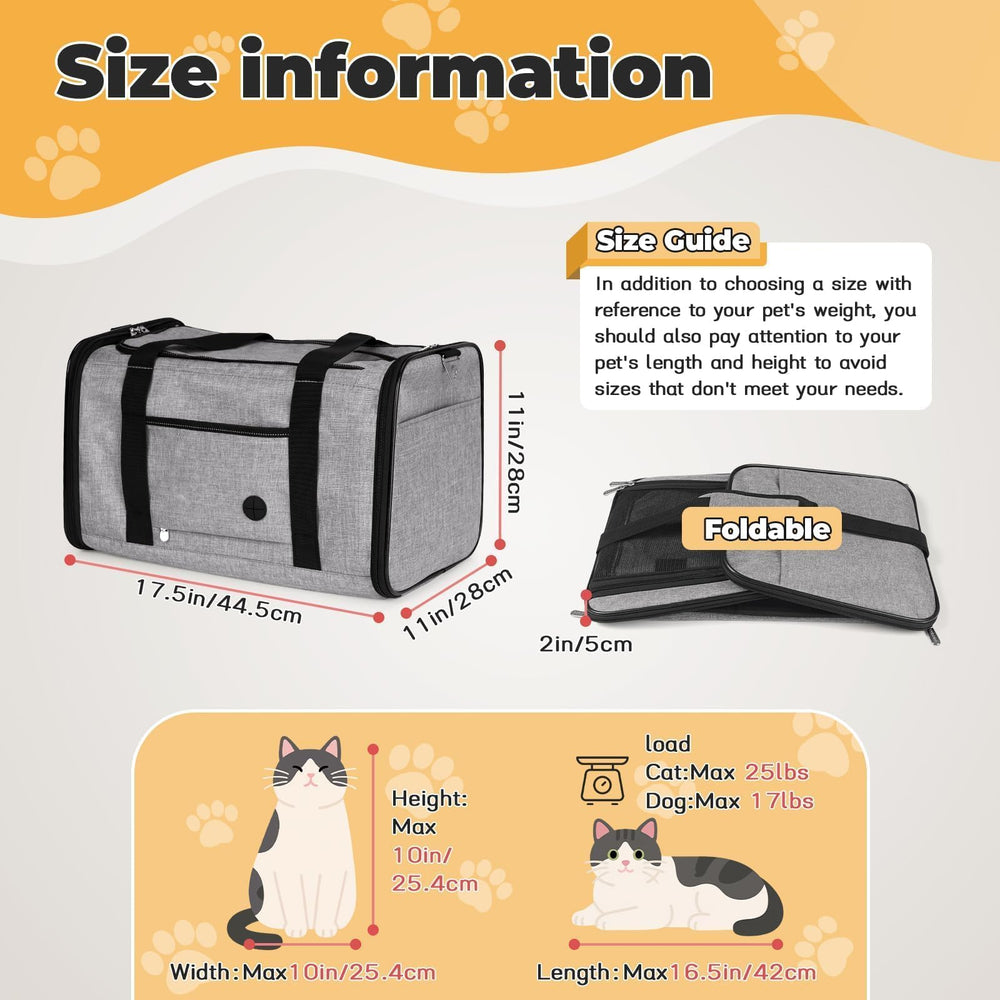 YUDODO airline-approved carrier signals compliant air travel with small pets.
