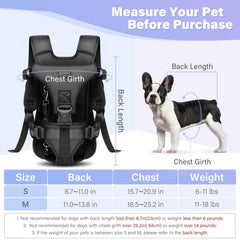 YUDODO Front Carrier Backpack—chest support improves balance during hikes