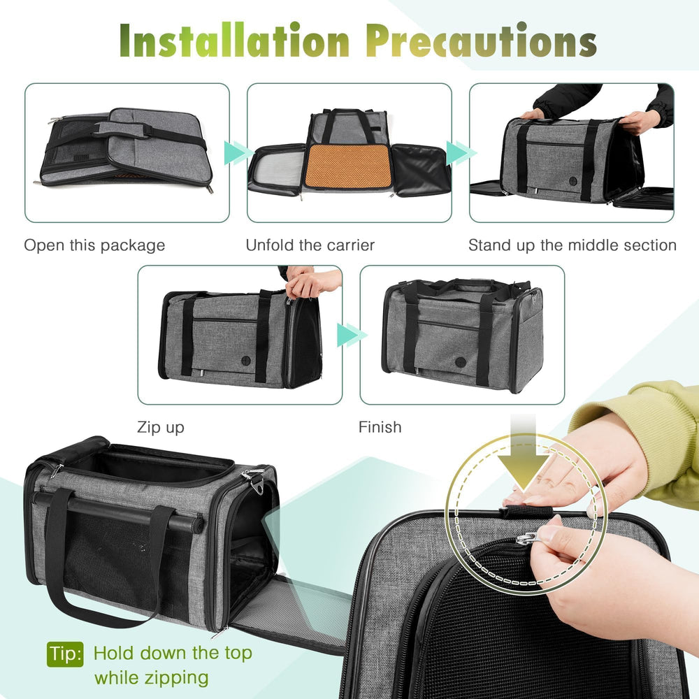 YUDODO coated inner layer offers splash resistance and easy cleaning.