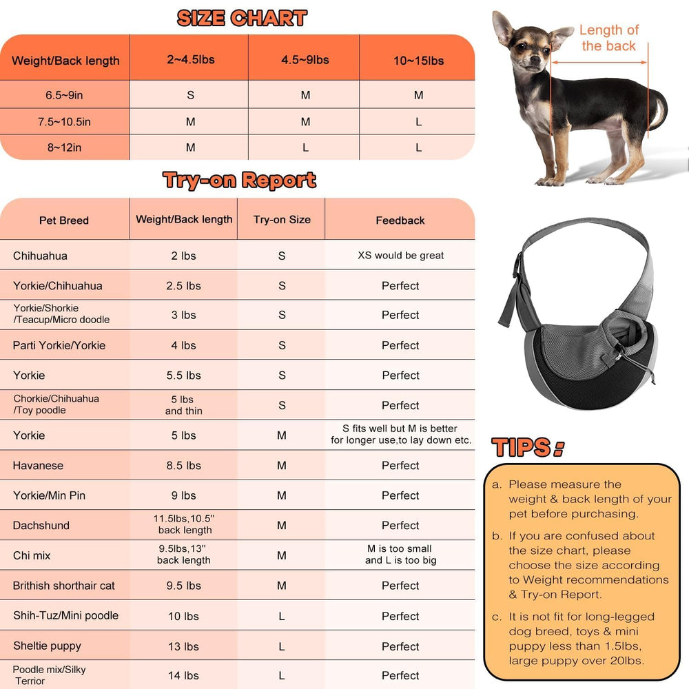 YUDODO Pet Sling Carrier safety hook closeup emphasizes escape prevention and peace of mind
