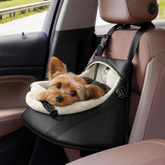 YUDODO small dog car seat front-view boost for safer rides