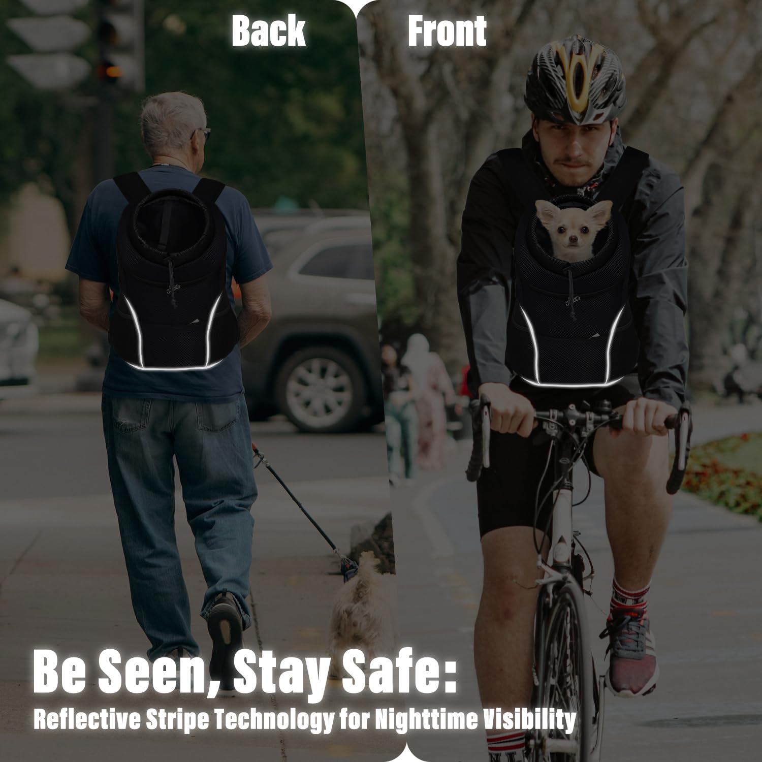 YUDODO thickened shoulder padding reduces fatigue on long hikes and walks.