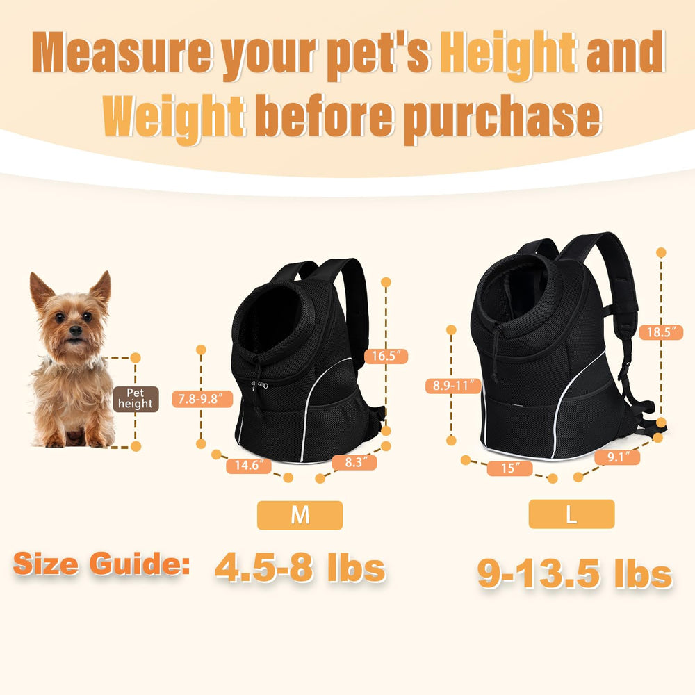 YUDODO two-ways wear front or back; versatile, hands-free carry for hiking and errands.