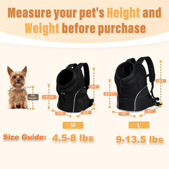 YUDODO two-ways wear front or back; versatile, hands-free carry for hiking and errands.