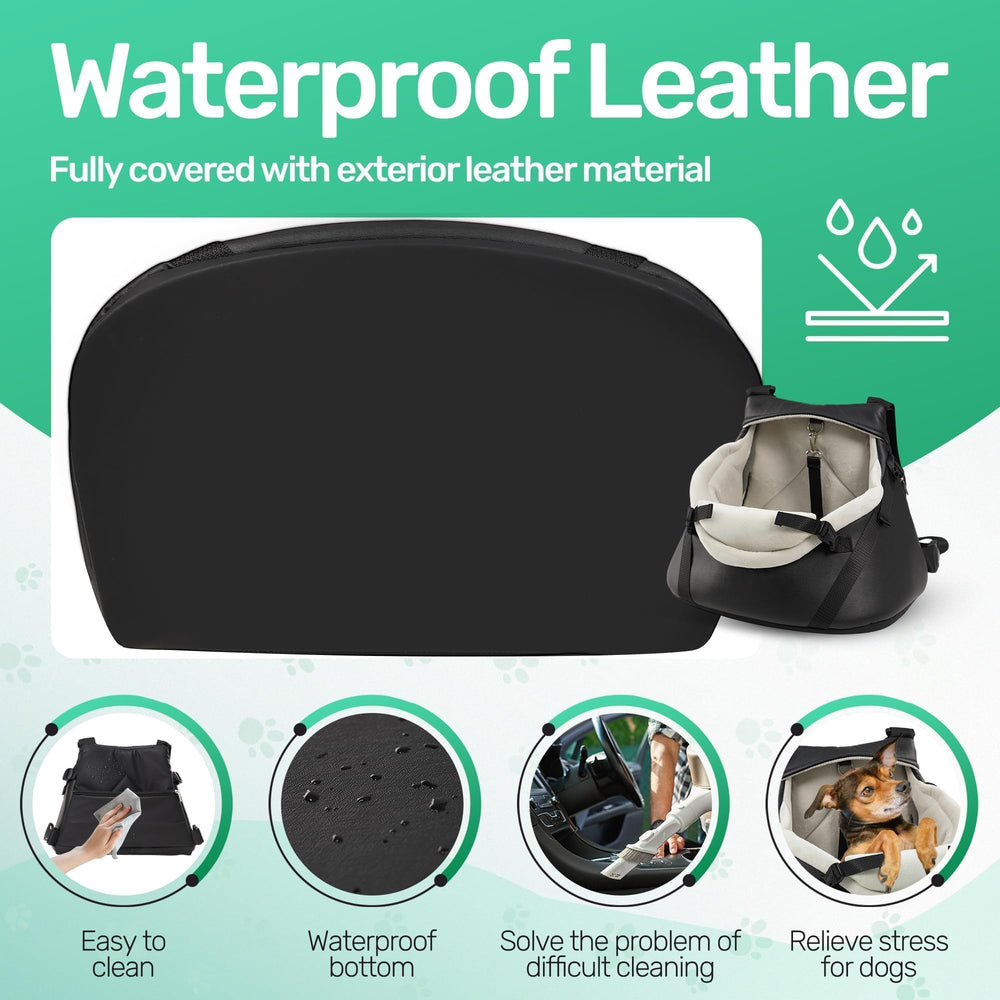 YUDODO waterproof PU leather exterior stays cleaner between wipes