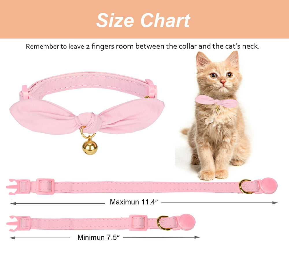 YUDOTE gift-ready pink cat collar packaging suitable for gifting
