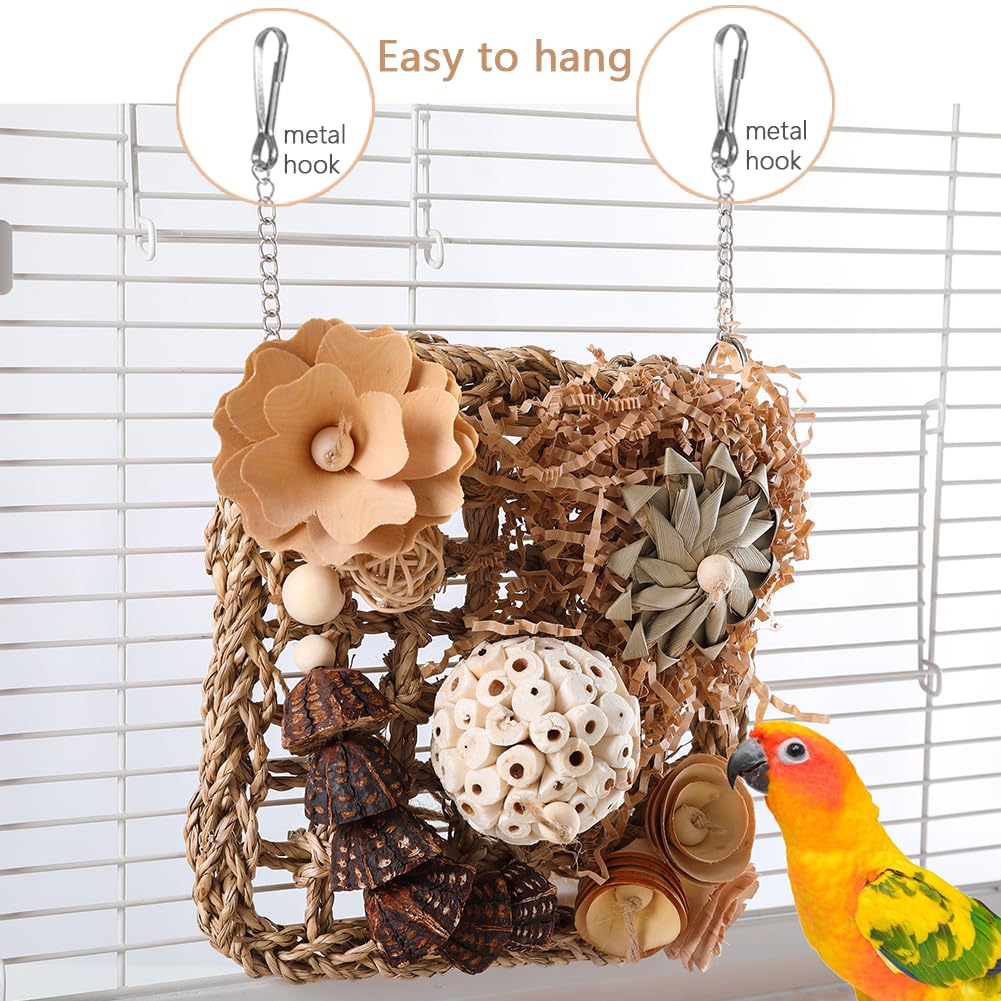 YUEMOOLIX hanging-metal-hook easy setup inside or outside cage