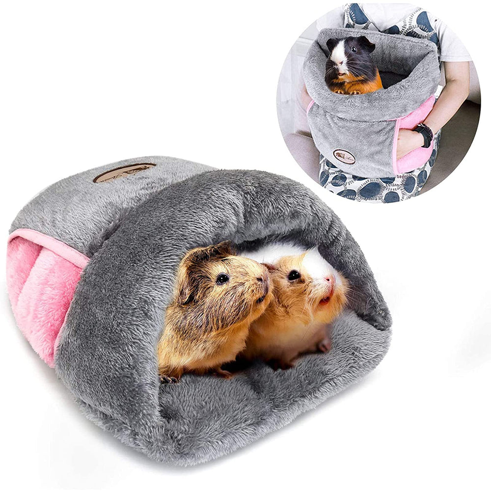 YUEPET cuddle cave plush entrance provides a secure, cozy retreat for small pets.