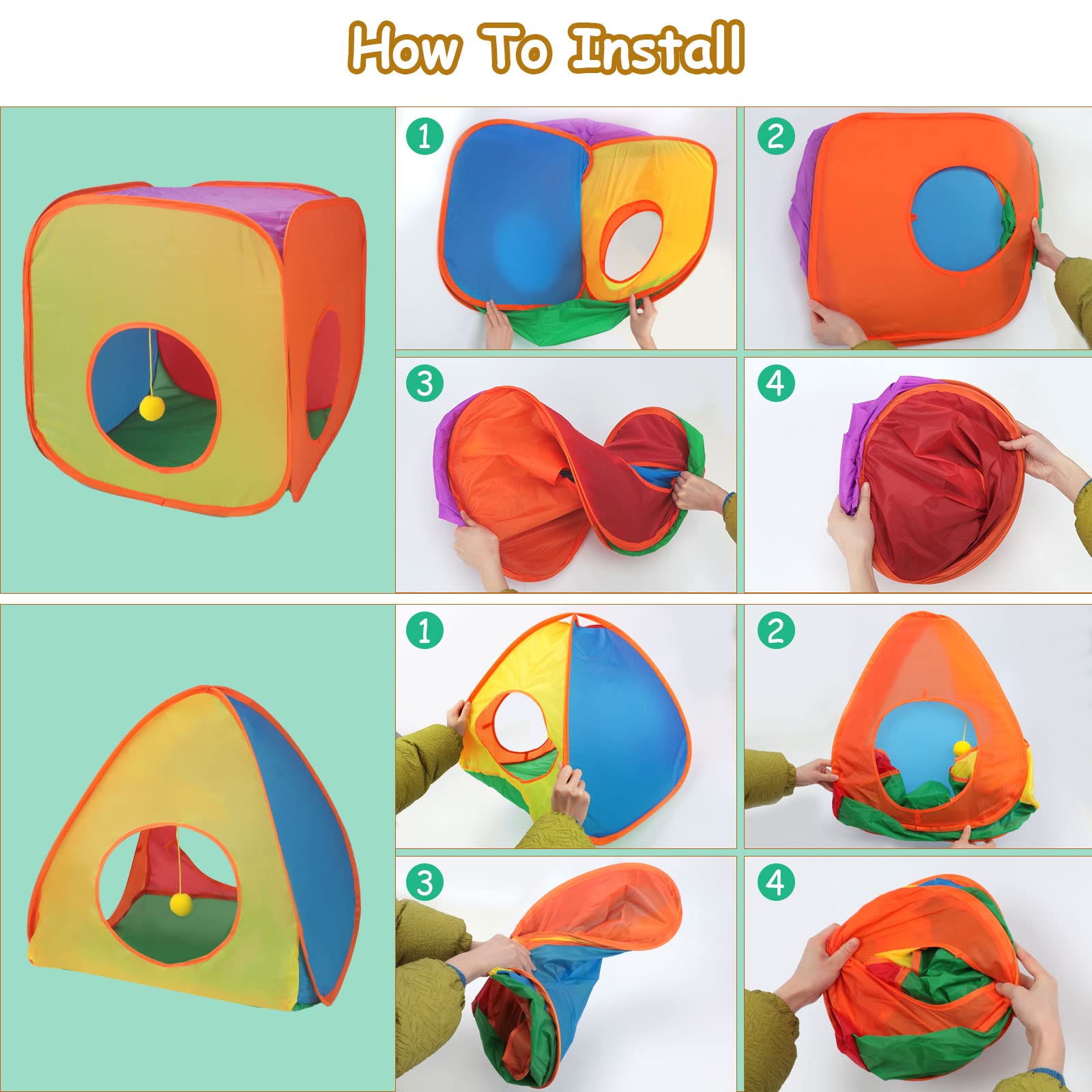 YUEPET foldable play area packs away neatly after fun sessions