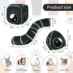 YUEPET rabbit cubes 20-inch detachable provide safe, versatile play areas.