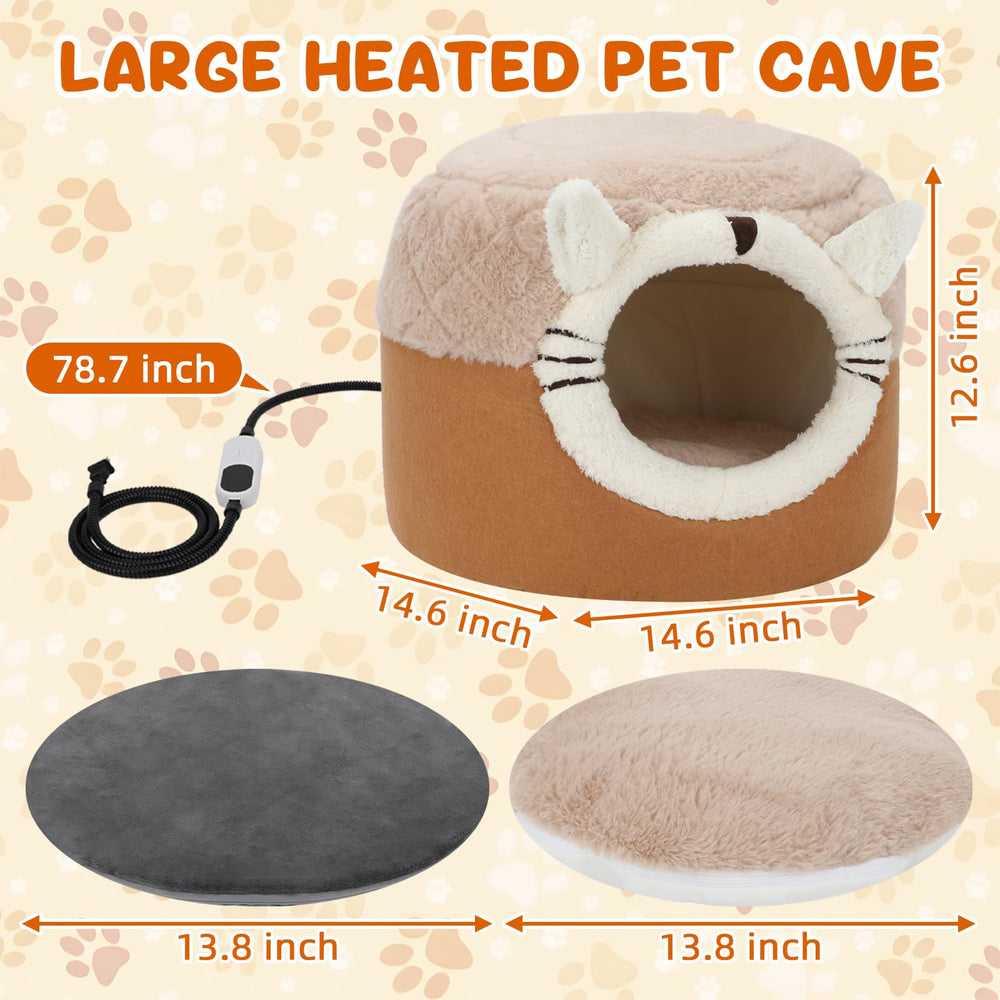 YUEPET remote timer view, precise timing for consistent warmth.