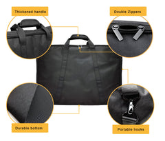 YUFYIG 45-inch dog playpen storage bag opens like a suitcase for quick access